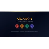 Arcanon — Arcanon is an AI decision advisor that cuts through indecisi