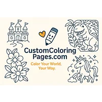 CustomColoringPages.com — CustomColoringPages.com — это инструмент на базе ИИ, который