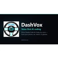DashVox — Convierte el tiempo muerto en transporte en programación, de