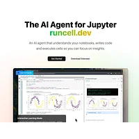 Runcell — Runcell is an AI assistant that understands Jupyter notebook