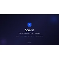 Scavio AI — Scavio AI is a real-time search API that enables seamless cr