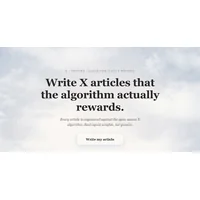 write better  X articles