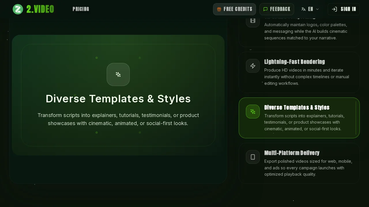 2.VIDEO screenshot 1