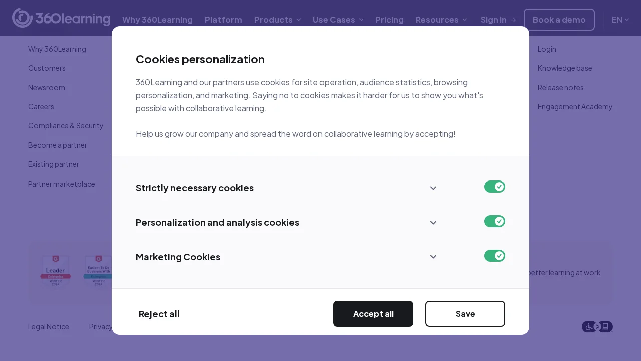 360Learning screenshot 1