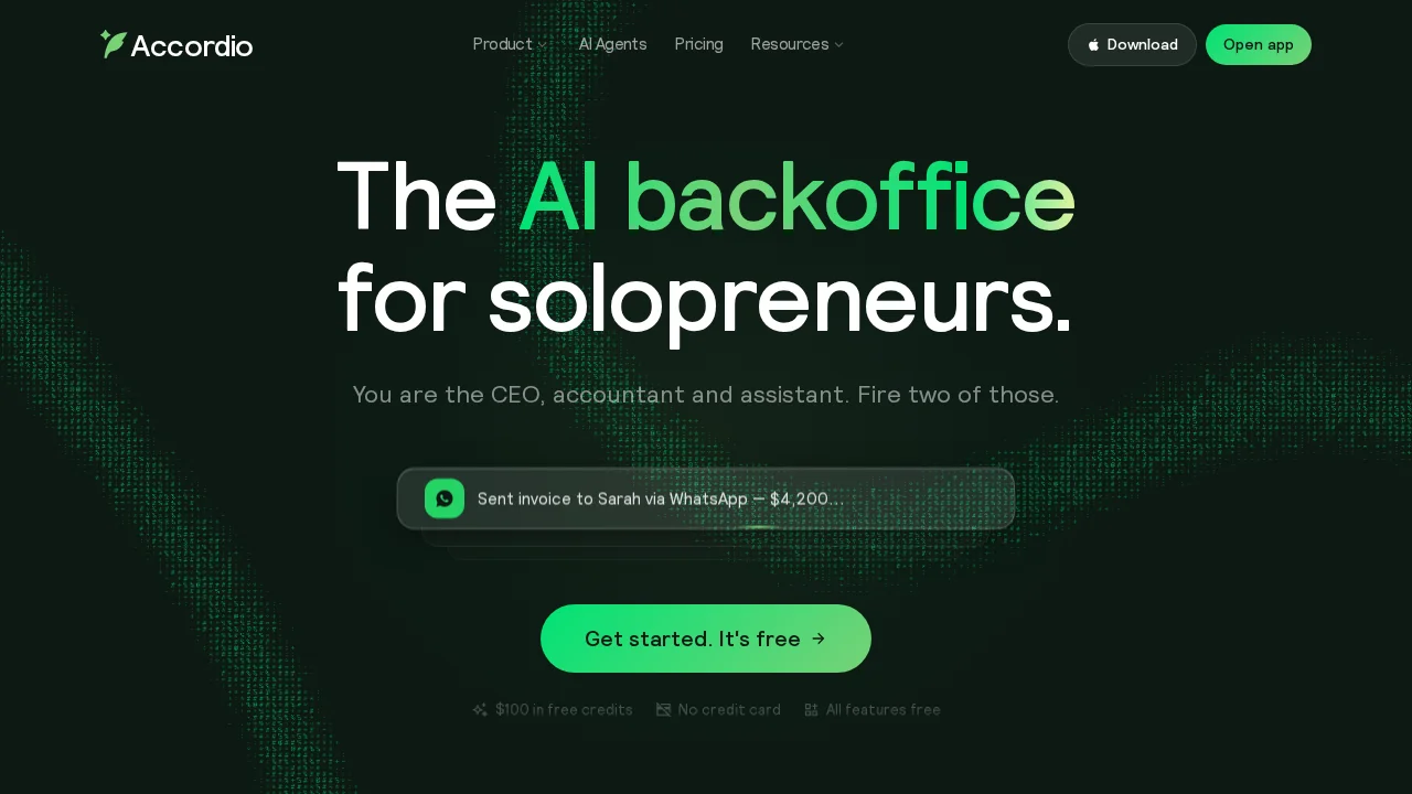 Accordio AI screenshot 1