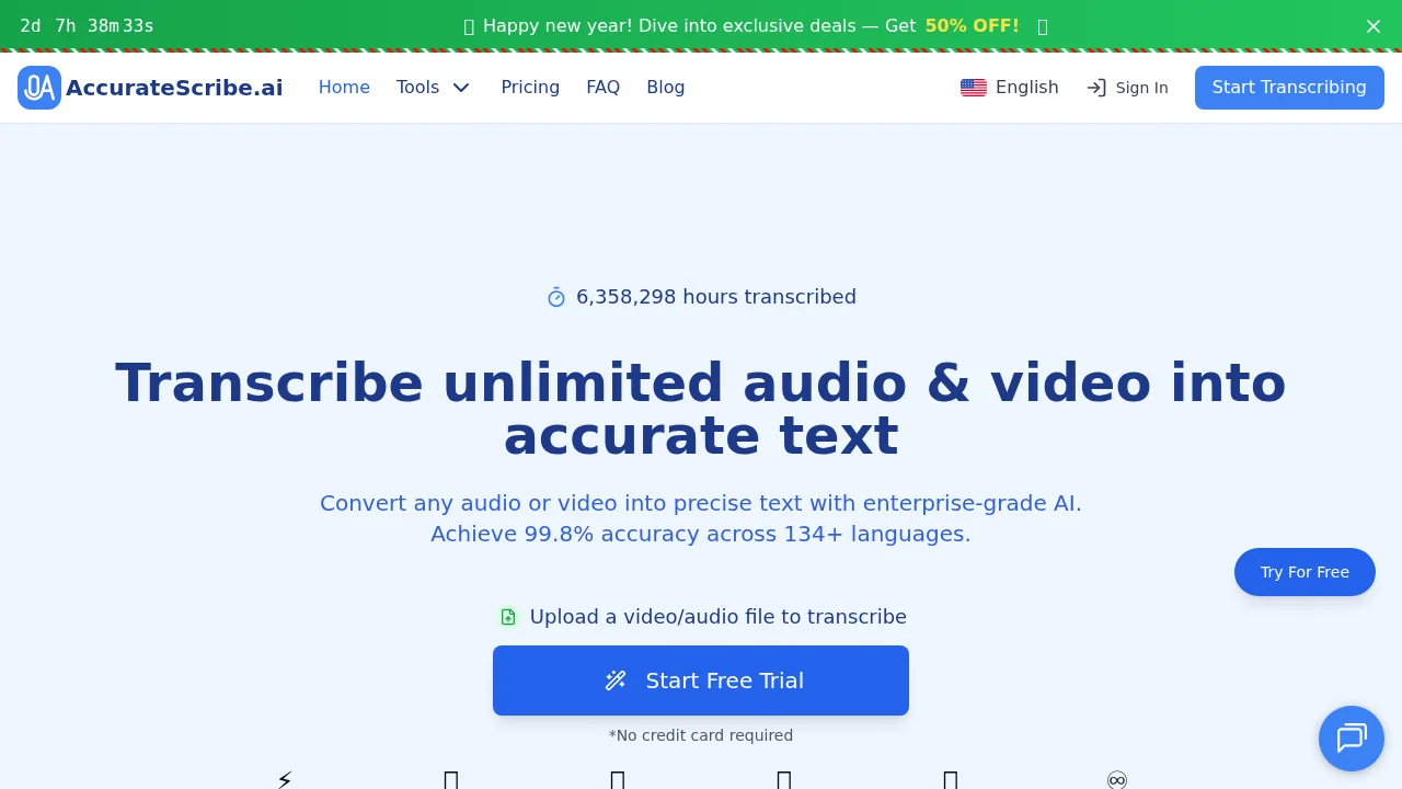 AccurateScribe screenshot 1