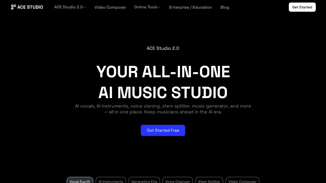 ACE Studio screenshot 1