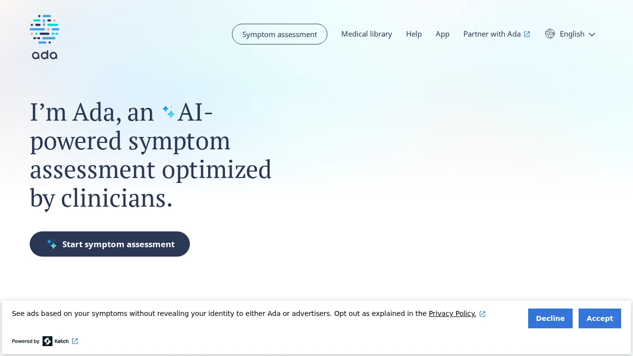 Ada Health screenshot 1