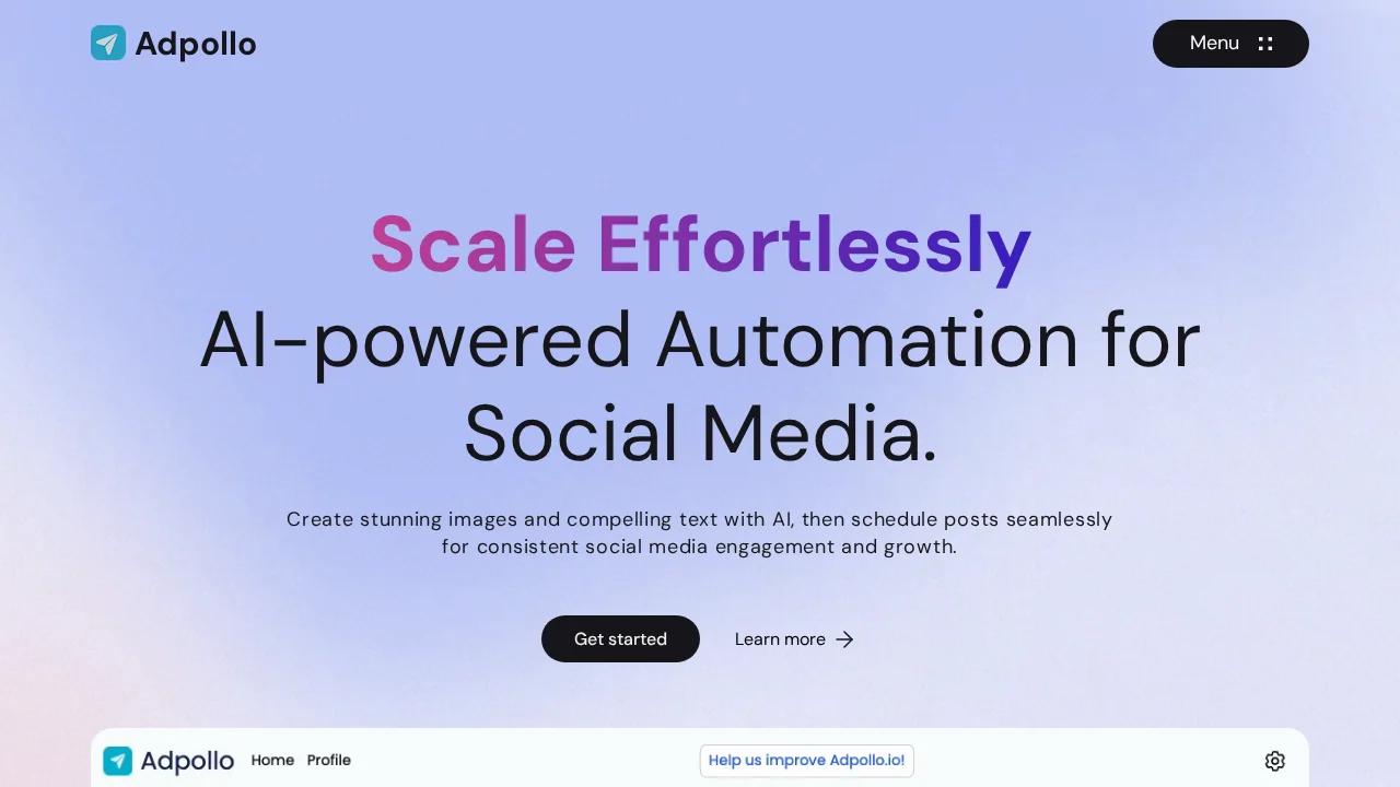 Adpollo screenshot 1