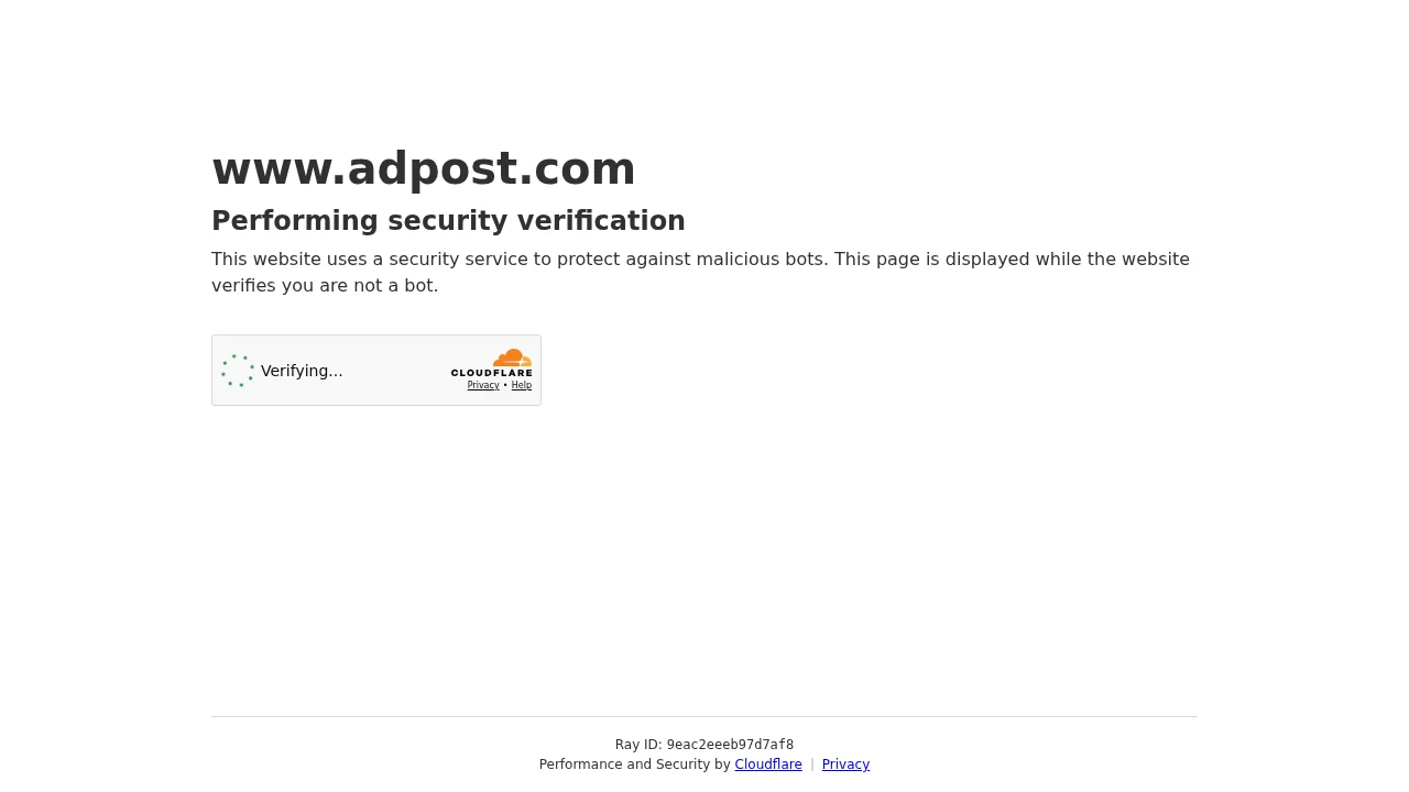 Adpost AI Chatbot screenshot 1
