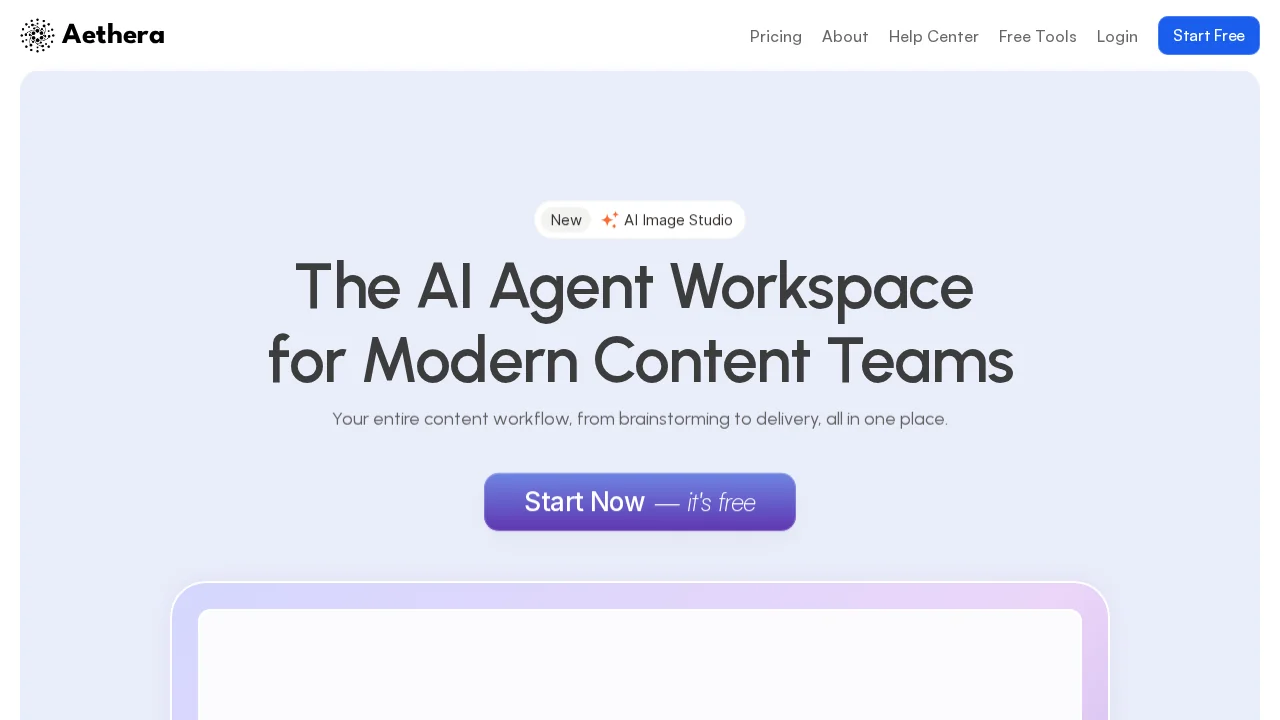 Aethera screenshot 1