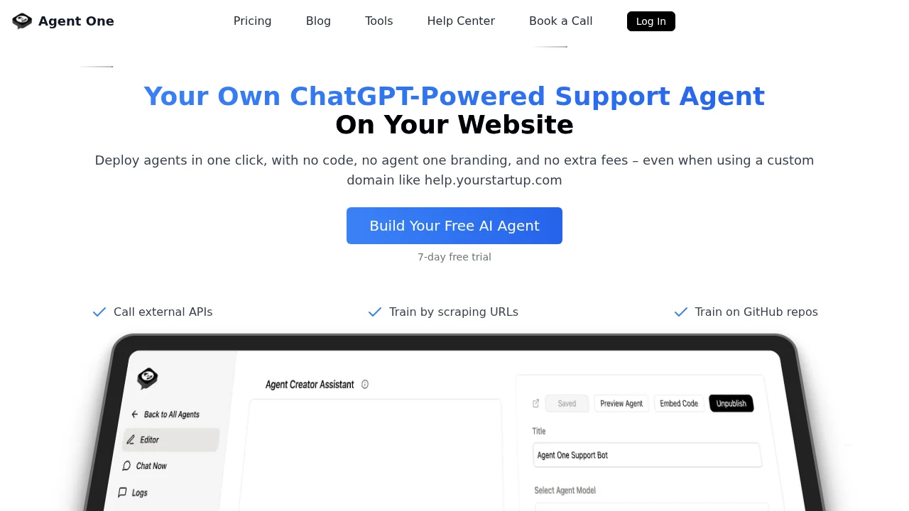 Agent One screenshot 1