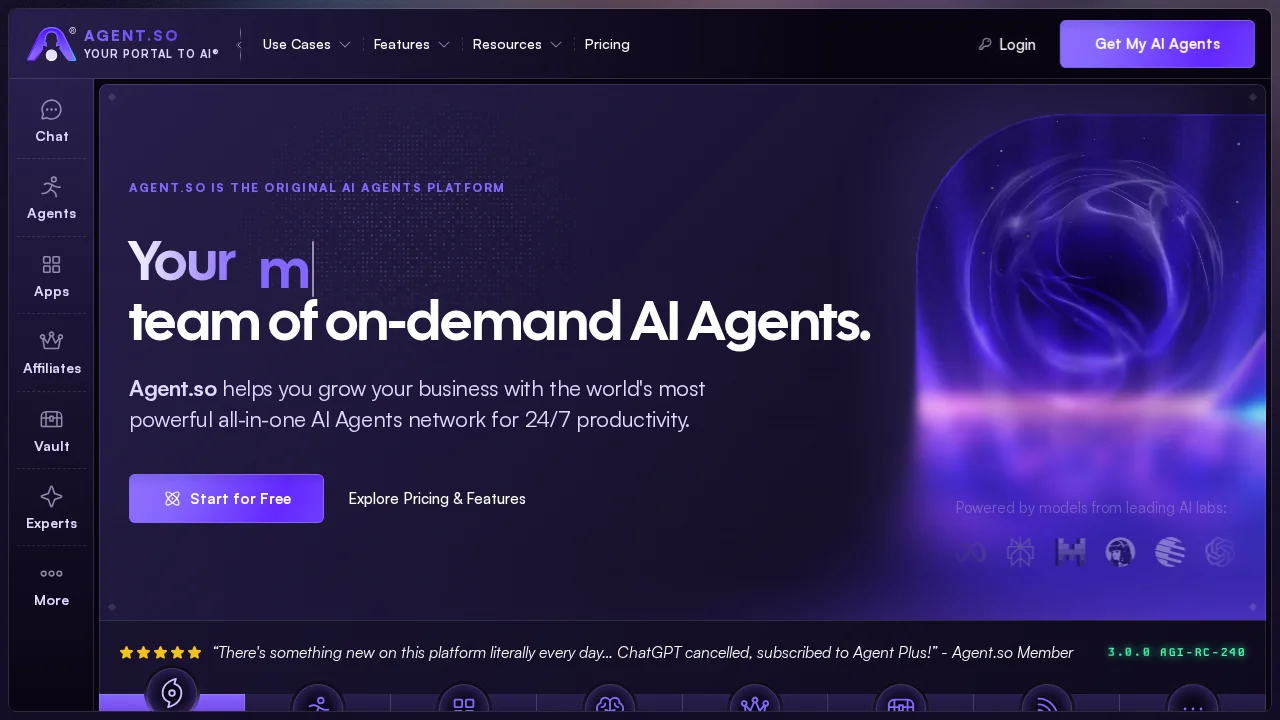 Agent.so screenshot 1