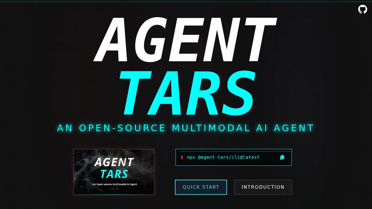 Agent TARS screenshot 1