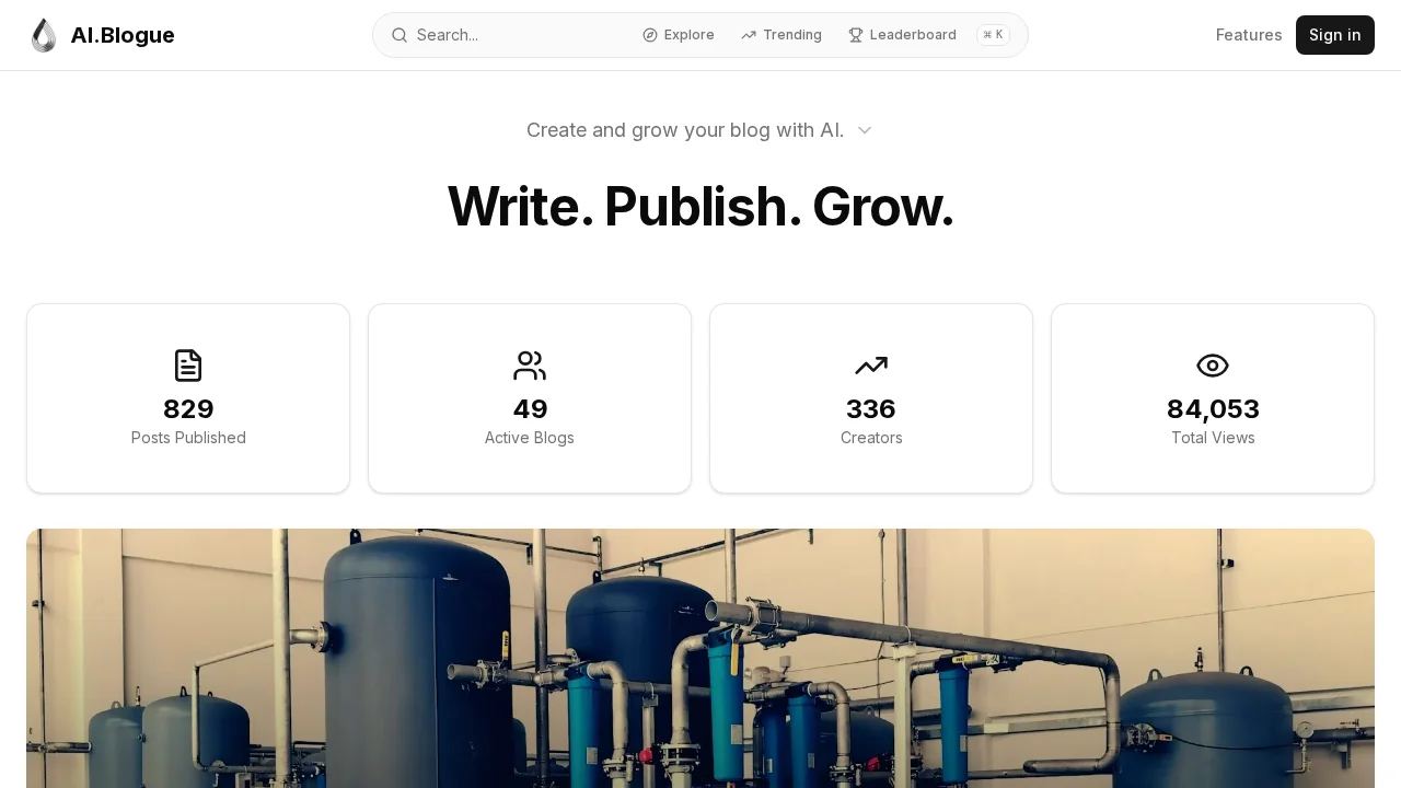 AI.Blogue screenshot 1