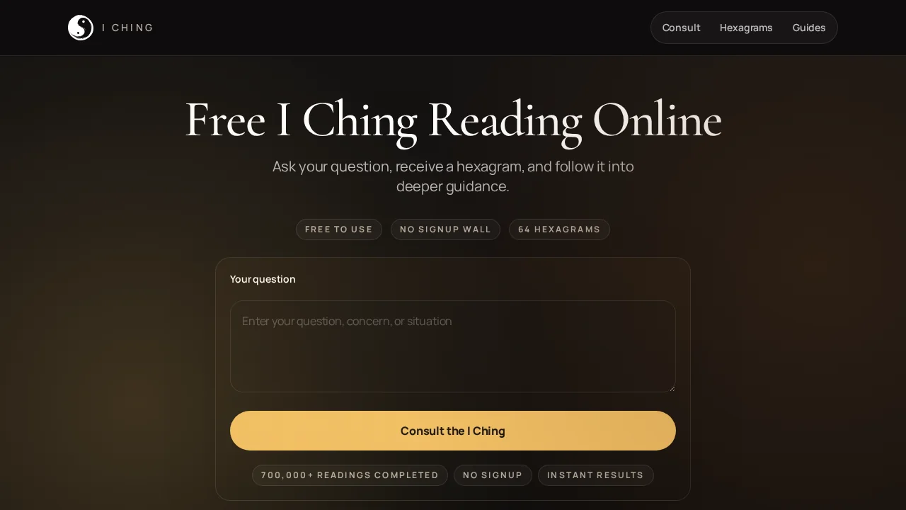 AI Ching screenshot 1