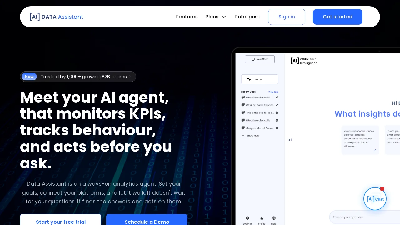 [AI] Data Assistant screenshot 1
