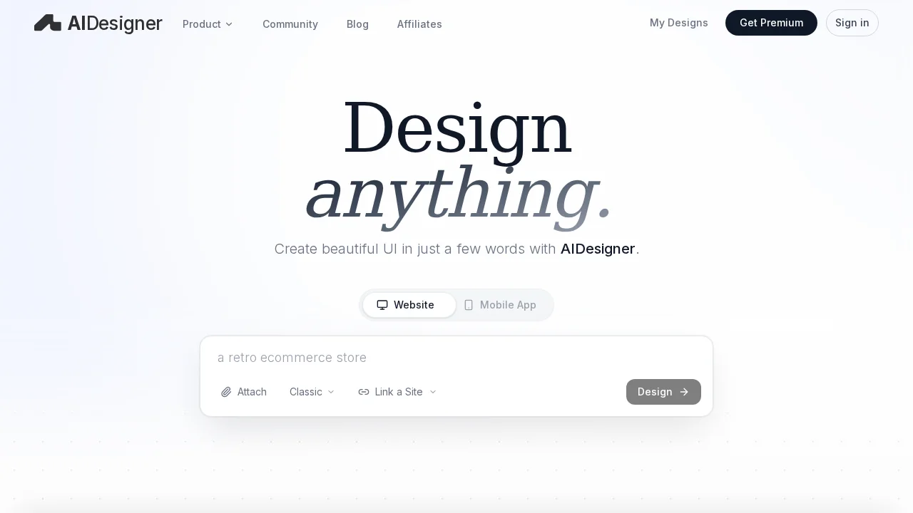 AI Designer screenshot 1