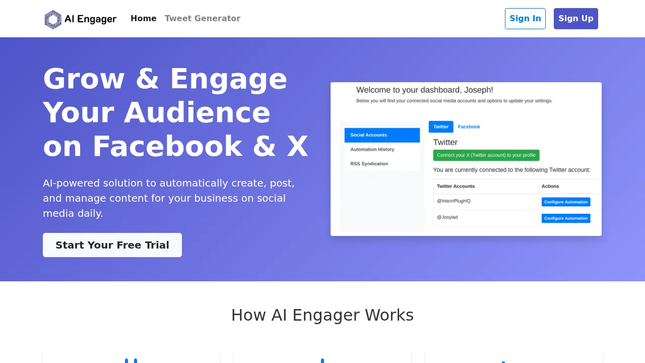 AI Engager screenshot 1