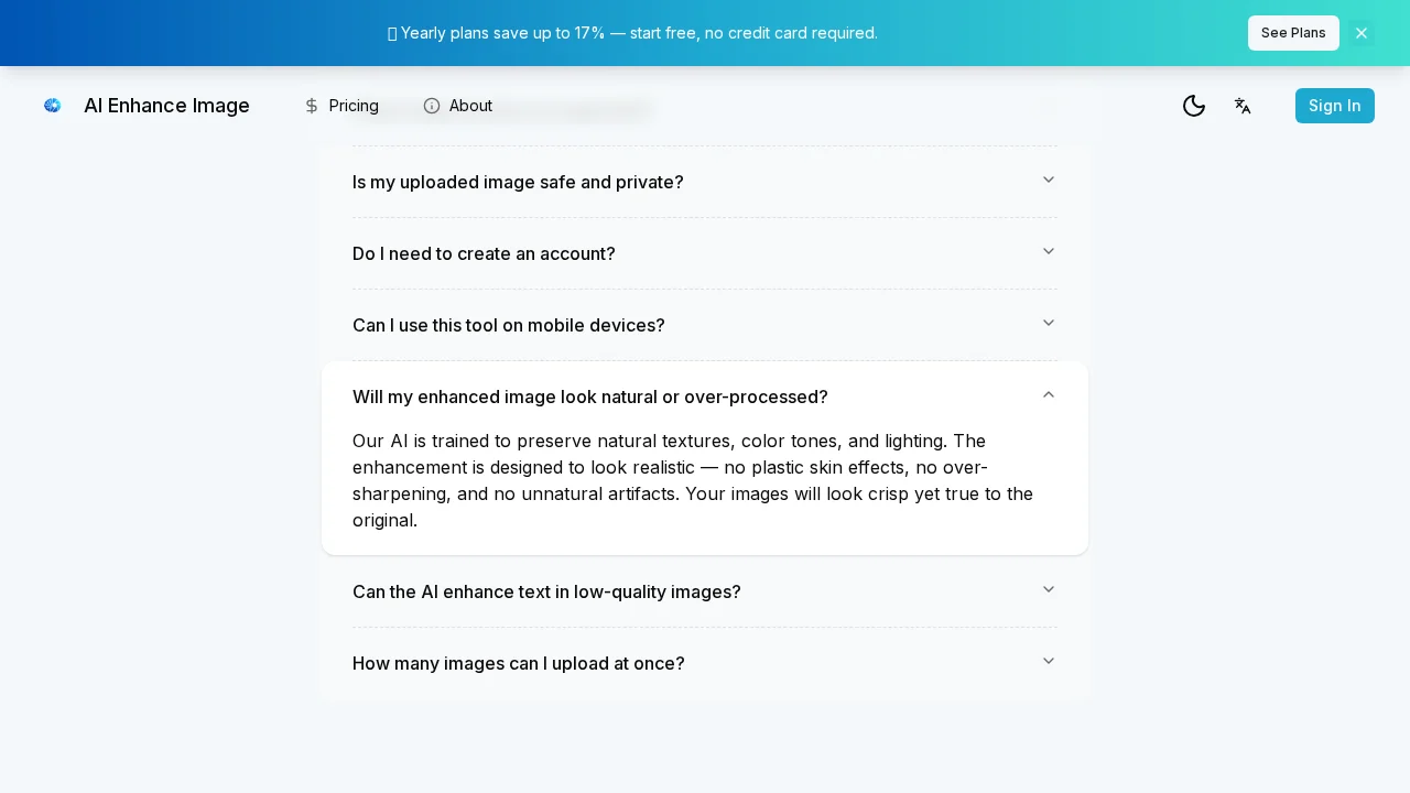 AI Enhance Image.com screenshot 1
