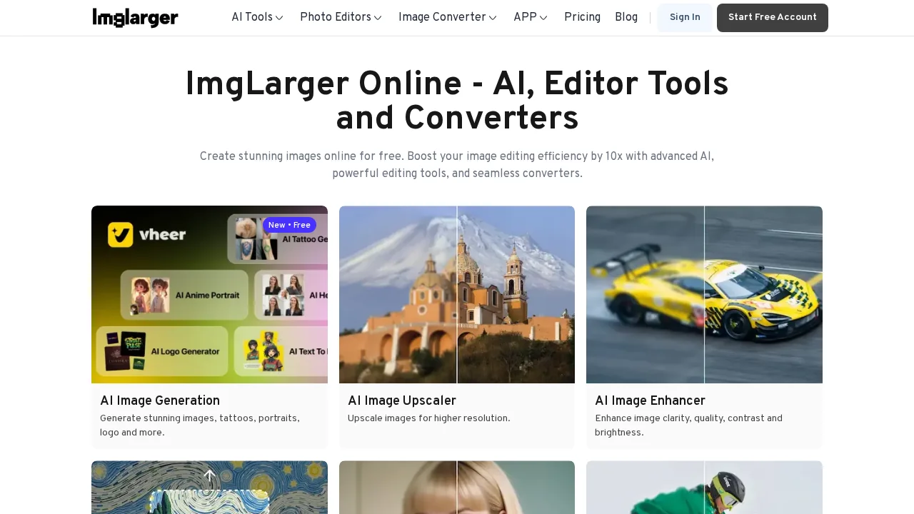 AI Image Enlarger screenshot 1