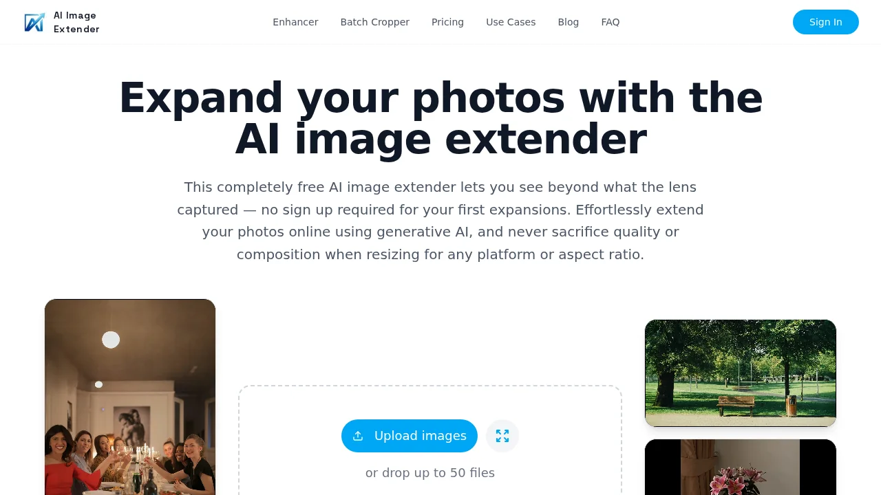 AI Image Extender.io screenshot 1
