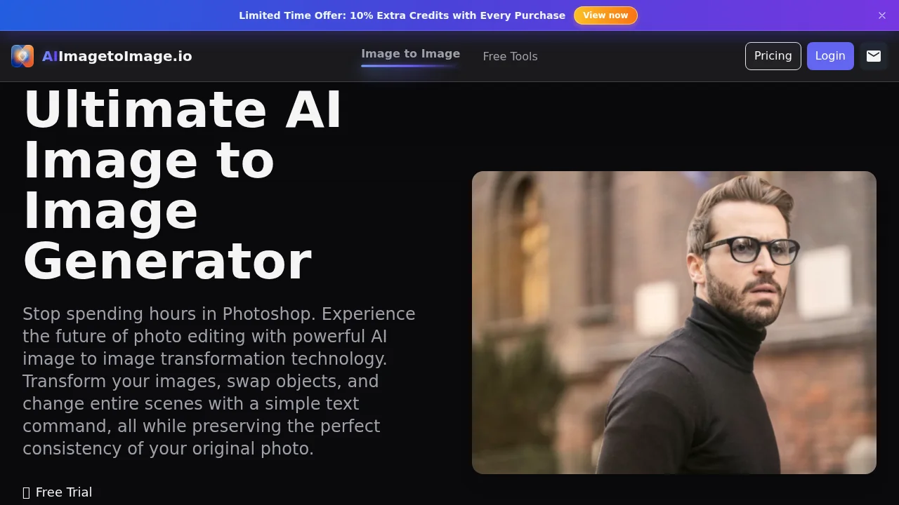 AI Image to Image.io screenshot 1