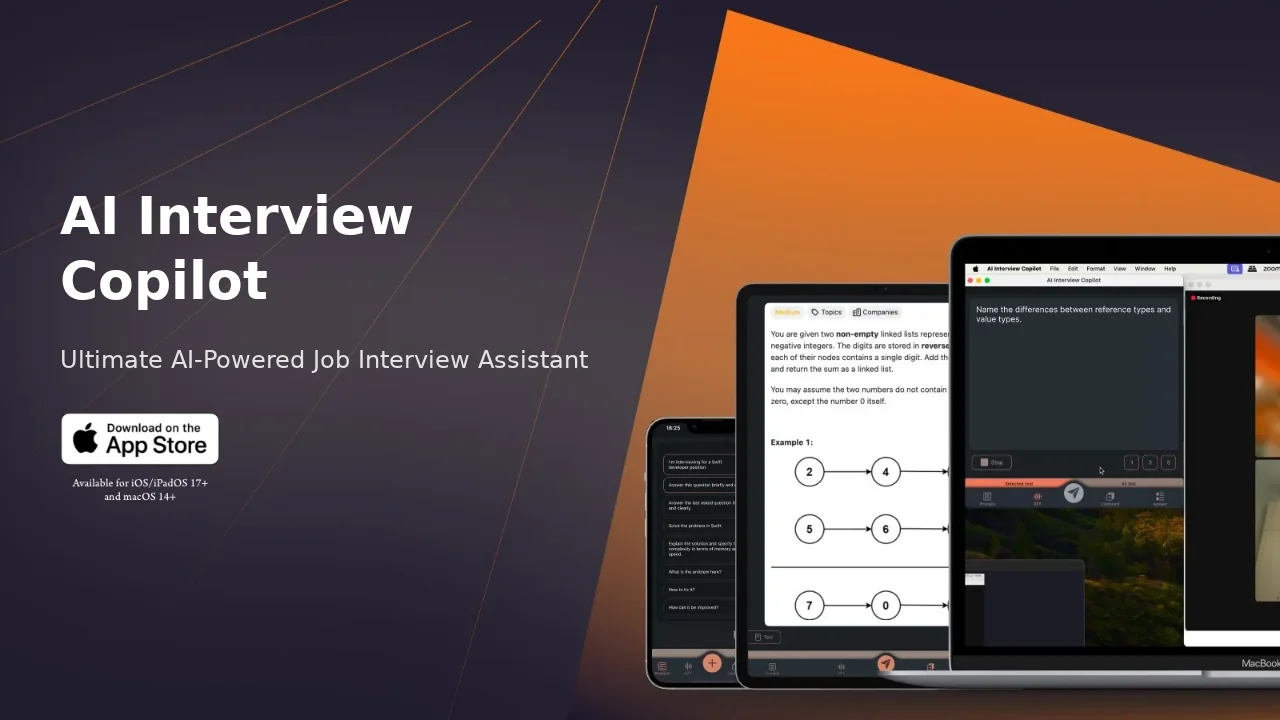 AI Interview Copilot screenshot 1