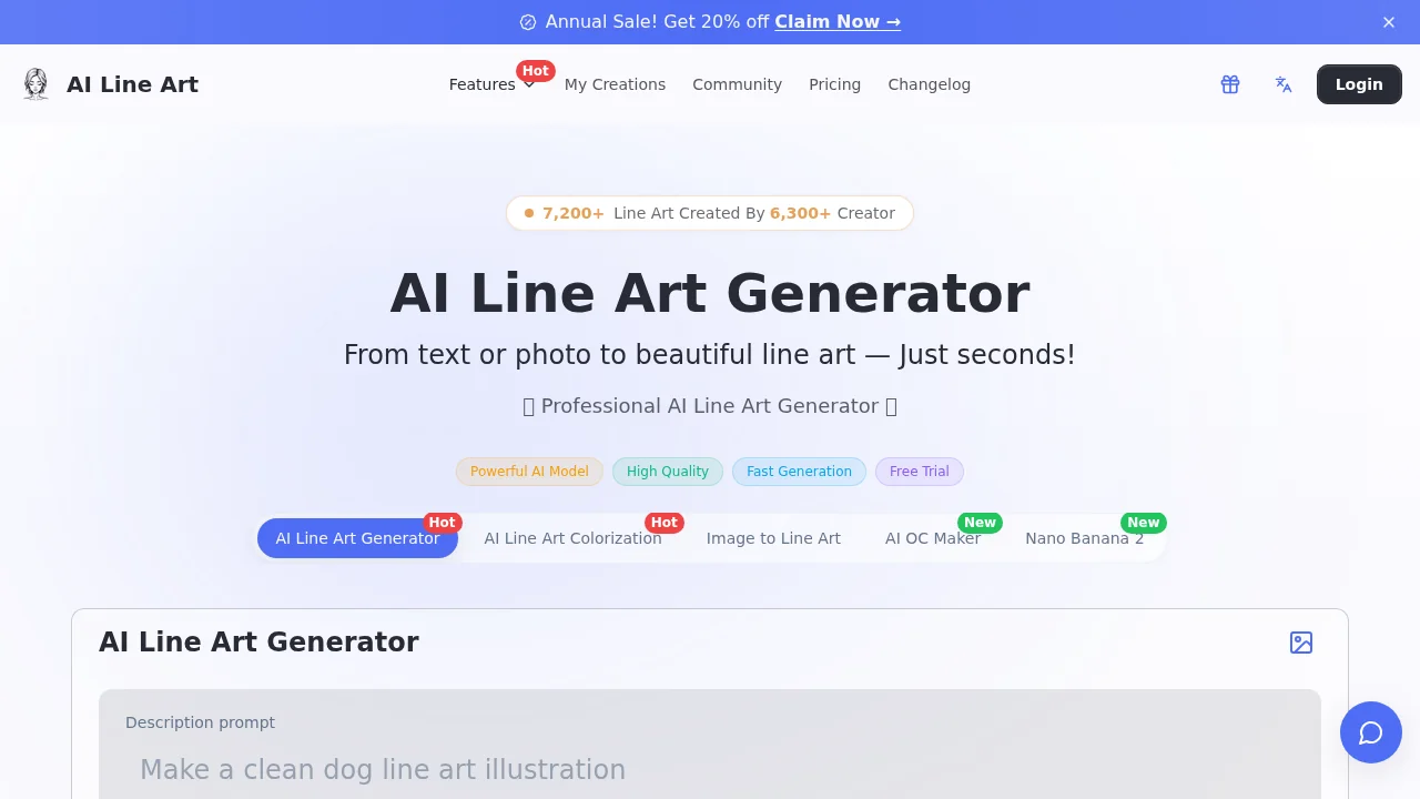 AI Line Art screenshot 1