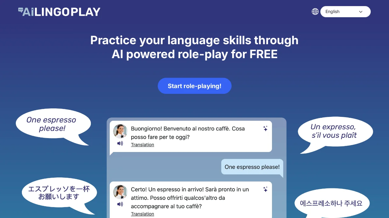 AI LingoPlay screenshot 1