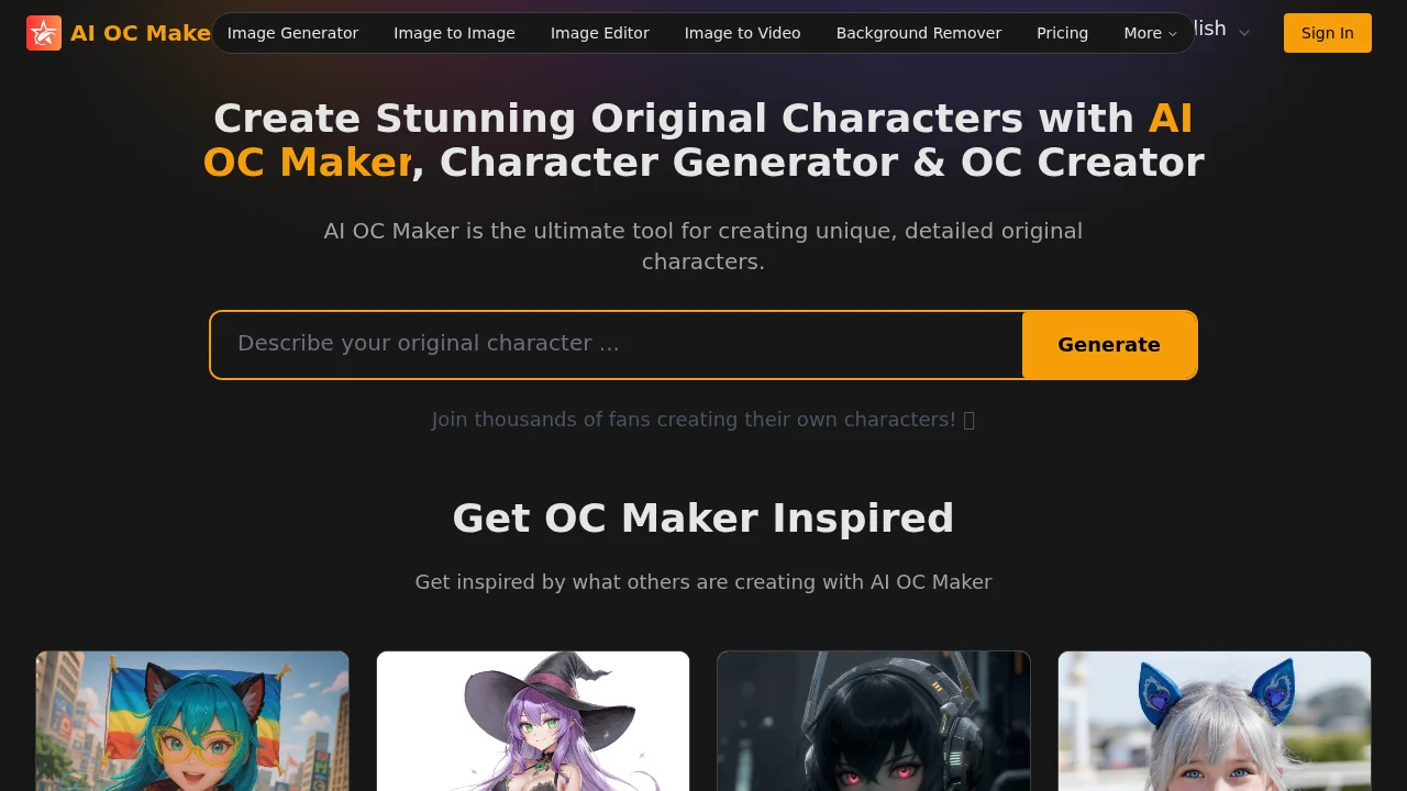 AI OC Maker screenshot 1