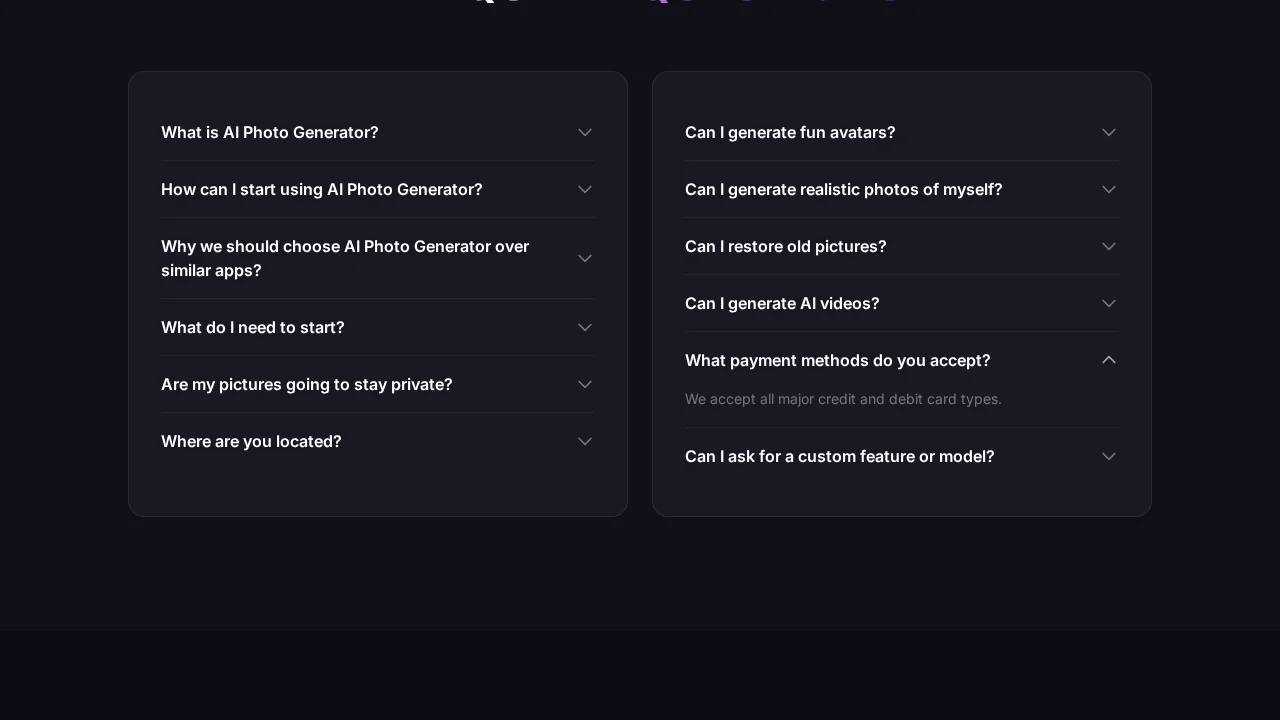 AI Photo Generator screenshot 1