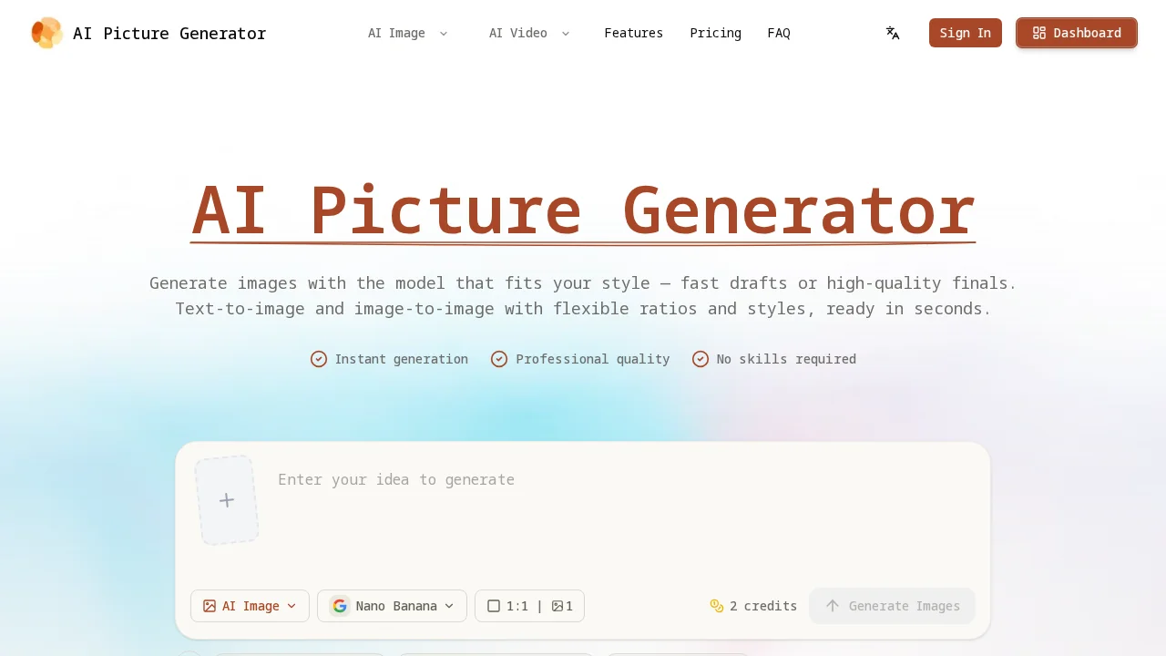 AI Picture Generator screenshot 1