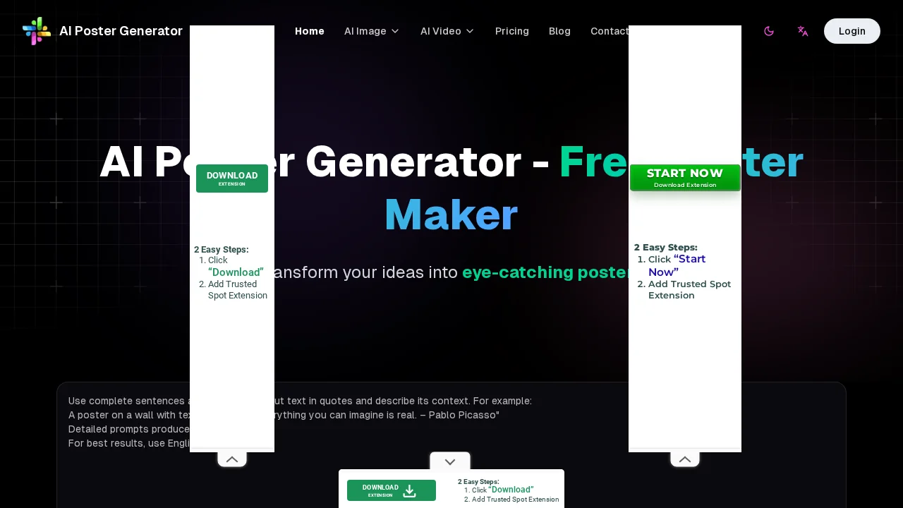 AI Poster Generator screenshot 1