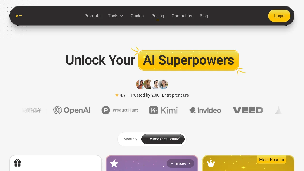 AI Prompt Library screenshot 1