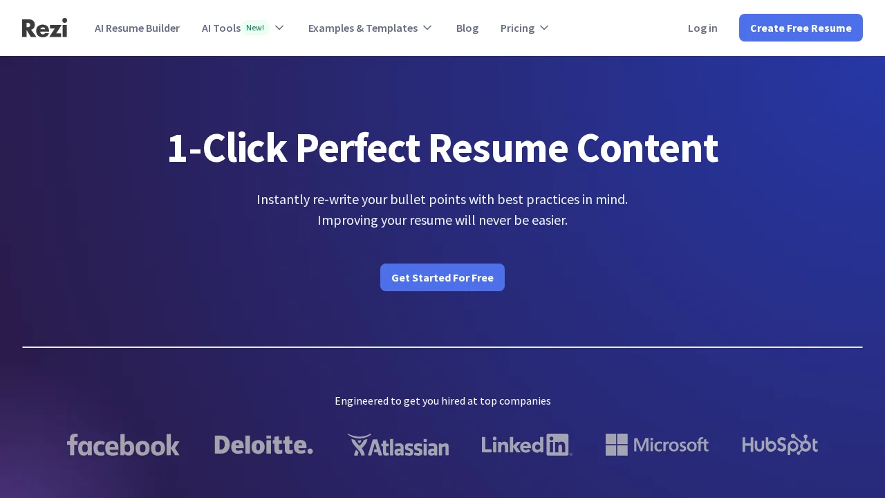 AI Resume Editor screenshot 1