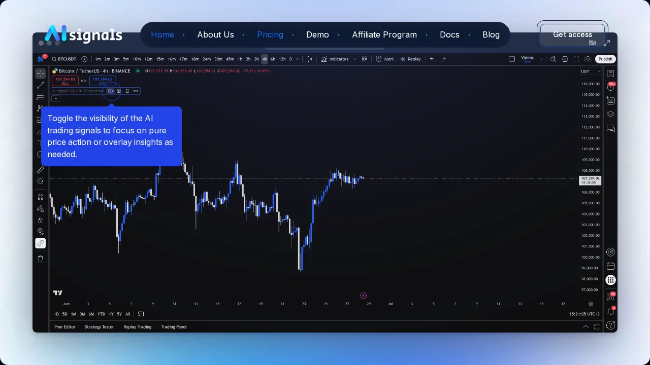 AI-signals screenshot 1