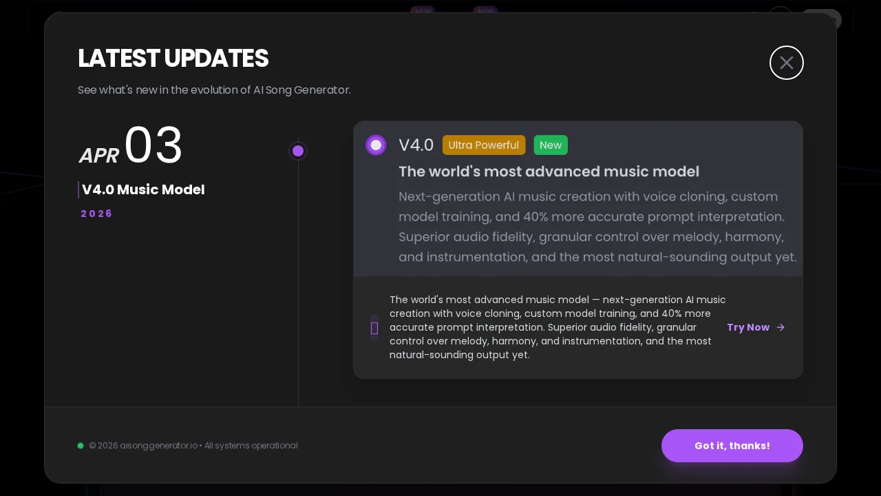 AI Song Generator screenshot 1