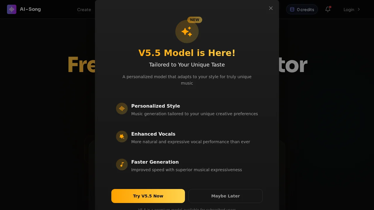 AI Song Generator screenshot 1