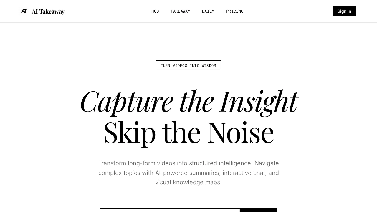 AI Takeaway screenshot 1