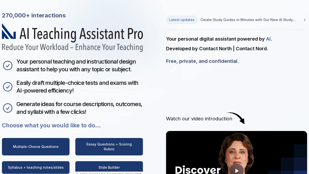 AI Teaching Assistant Pro screenshot 1