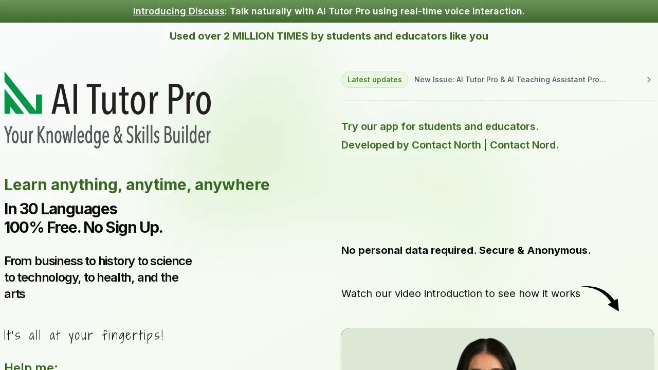 AI Tutor Pro screenshot 1