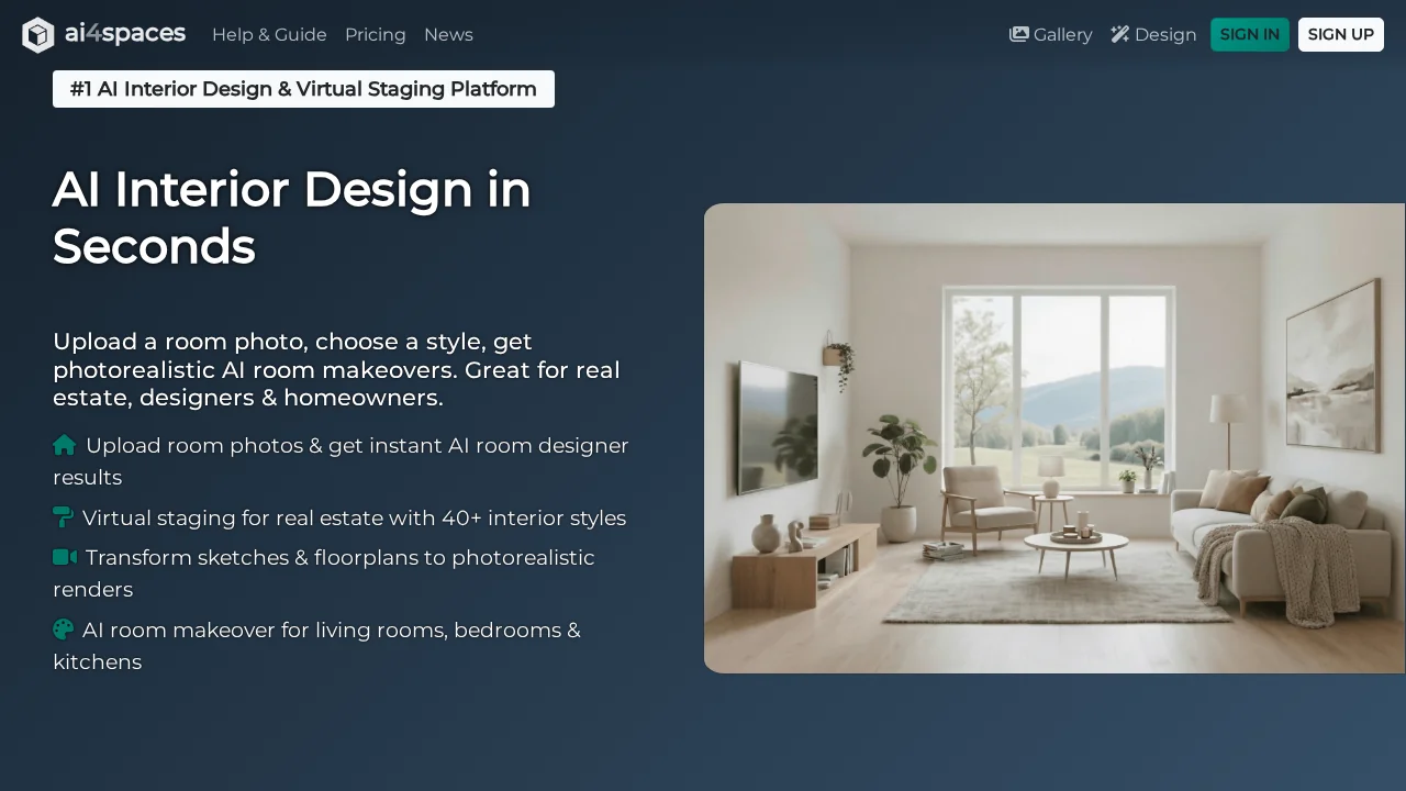 AI4spaces screenshot 1
