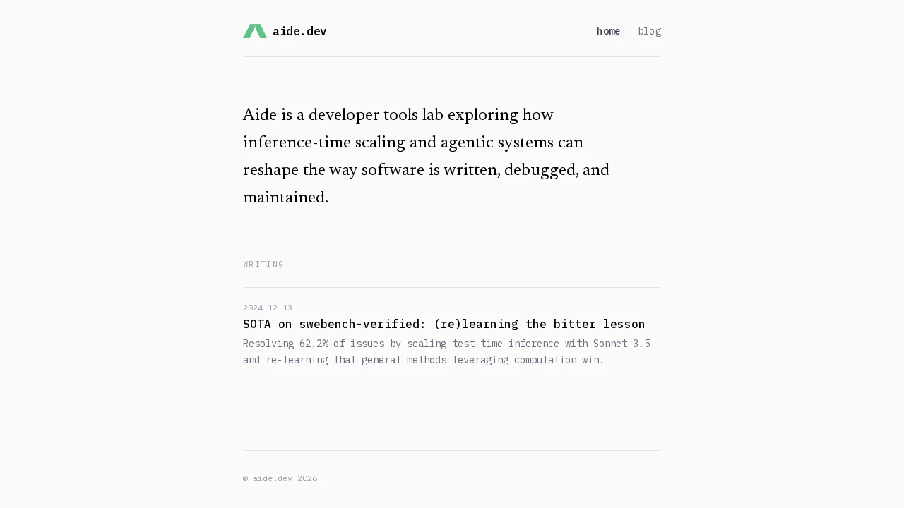 Aide Dev screenshot 1