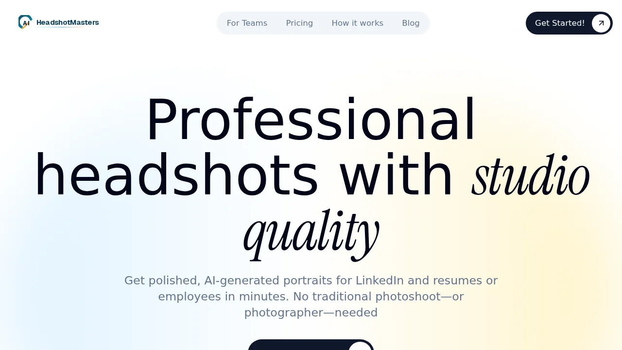 AIHeadshotMasters screenshot 1