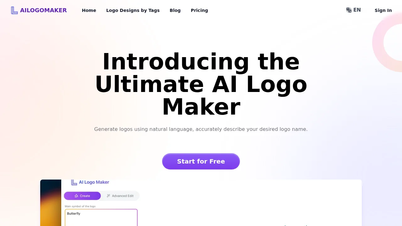 AILogoMaker screenshot 1