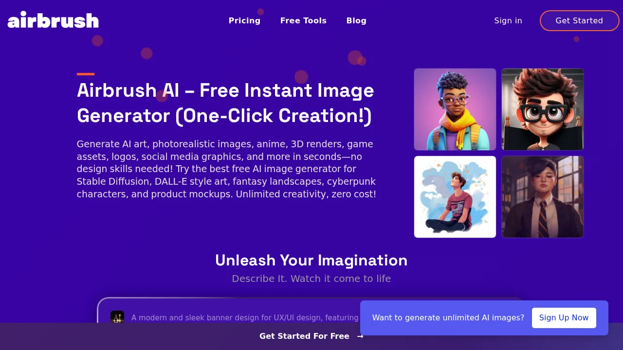 Airbrush screenshot 1