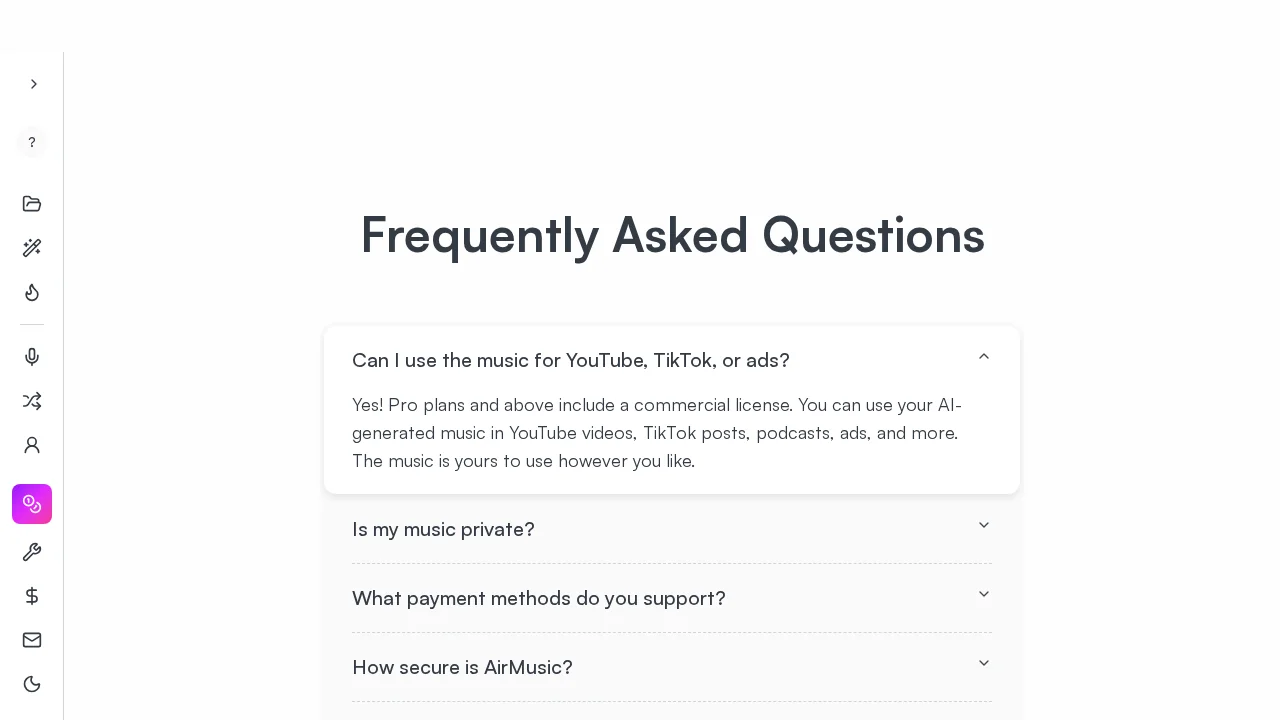 AirMusic screenshot 1