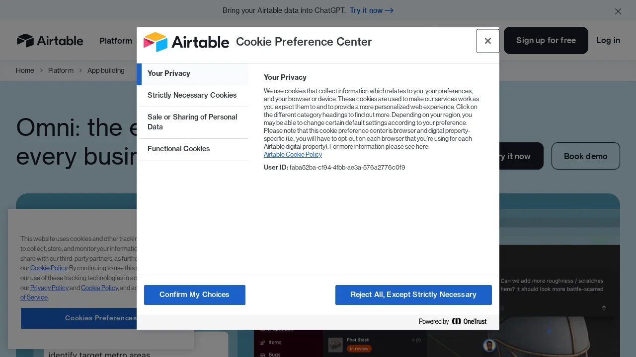 Airtable Omni screenshot 1