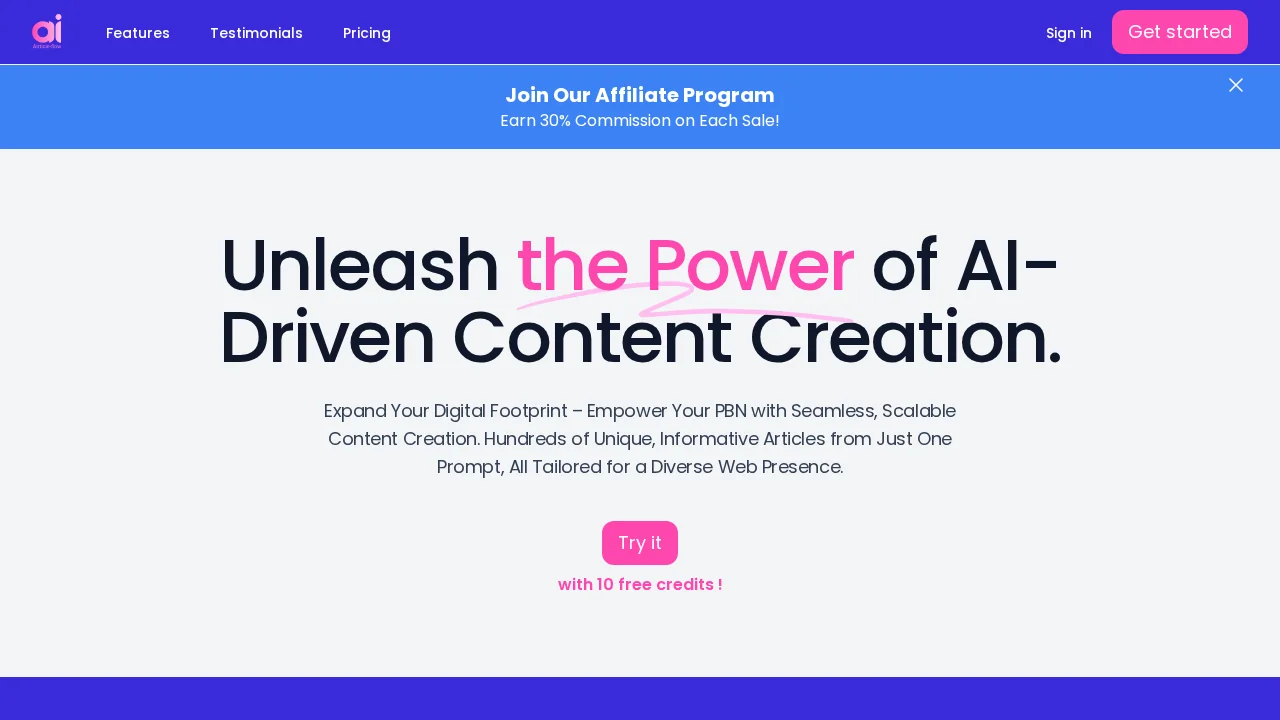 AIrticle-Flow screenshot 1
